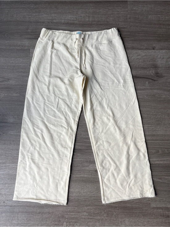 Under The Canopy Pants - Under the canopy raw hem organic cotton cropped pants